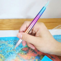 Diamond Embroidery Double Head Point drill pen Dot Painting Point Pen Nail Art Rhinestone Picker Wax Pencil Crystal Handle Tool