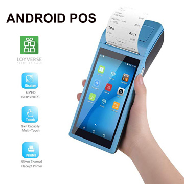 PDA Android Handheld POS Terminal in Printers With Bluetooth WIFI 3G 4G Communication