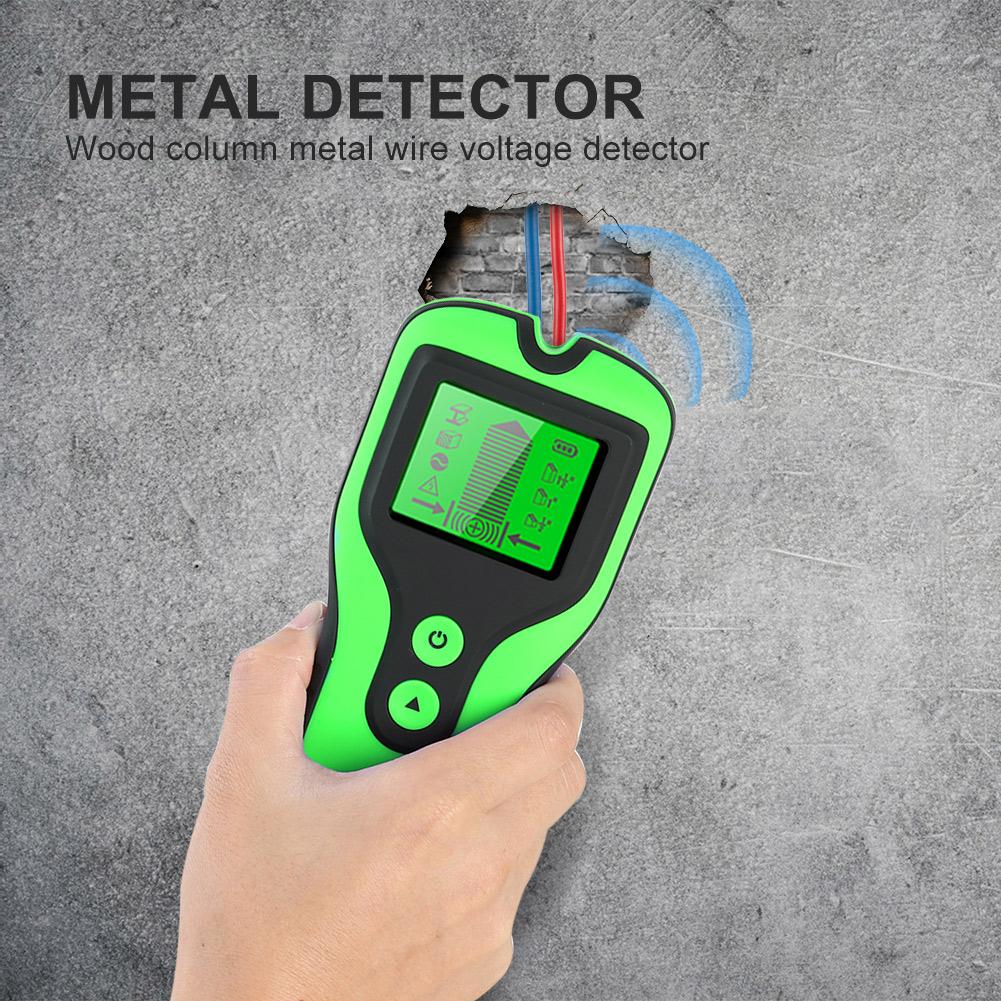 3 In 1 Metal Detector Stud Finder Sensor Wall Scanner With Digital LCD Display AC Voltage Live Wire Detect Wall Scanner Detector