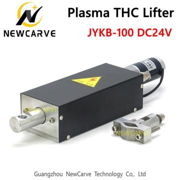 Plasma THC Lifter JYKB-100 DC24V Automatic Torch Height Controller 100mm Travel CNC THC Lifter For Plasma Z Axis Lifter NEWCARVE