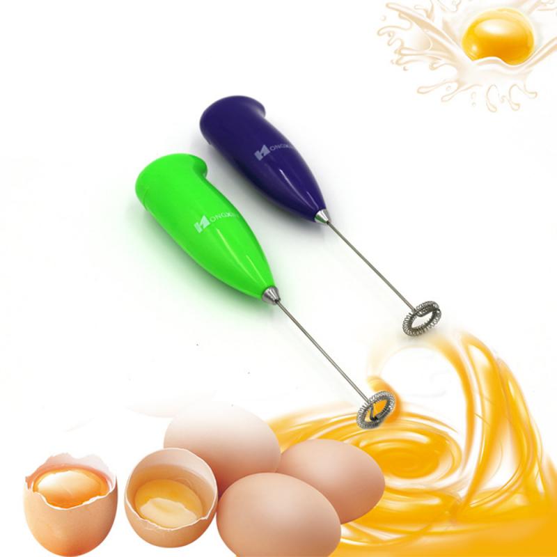 Egg Tools Egg Whisk Milk Coffee Whisk Mixer Stirrer Kitchen Supplies Hand-Held Electric Mini Egg Beater Kitchen Gadgets