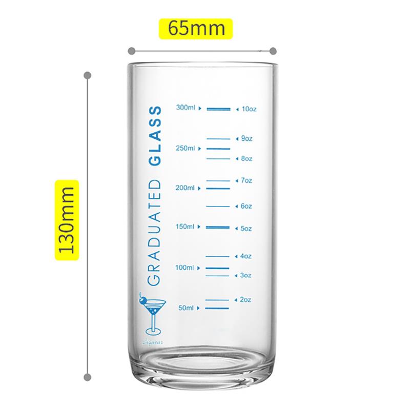 330ML Milk Coffee Fruit Juice Water Cup Drinking Bottle Drink Cup Water Bottle Water Glass Highball Glass With Measurement