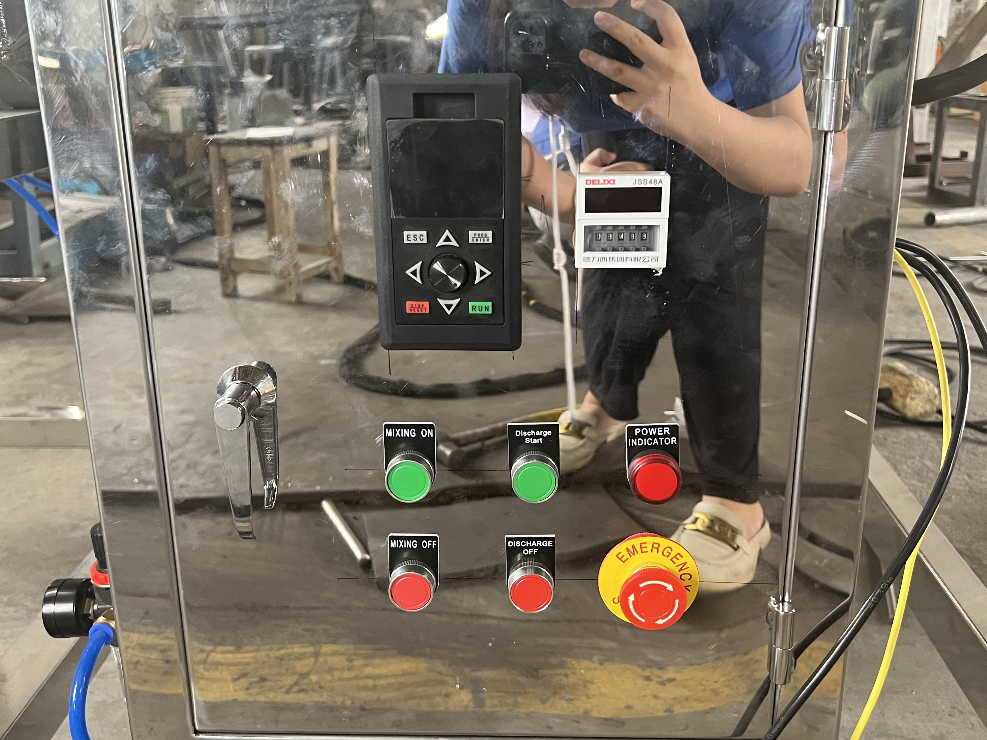 ribbon mixer control