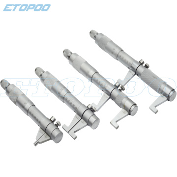 Inside micrometer 5-30mm 25-50mm 50-75mm 75-100mm internal measuring micrometer 4pcs/set