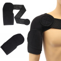 Sports Elastic Single Shoulder Brace Support Strap Wrap Belt Band Pad Shoulder Care Bandage Black Single Arm Belt Back Support