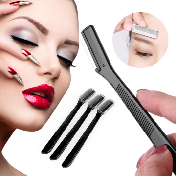 1/2/3 pcs New Hot Black Rose Red Eyebrow Trimmer Face Hair Razors Women Eyebrow Shaver Body Hair Remover Makeup Tools