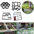 Gardening 8/9 Grids Pathmate Stone Mold Paving Concrete Stepping Pavement Paver Manually Paving Cement Concrete Road Molds