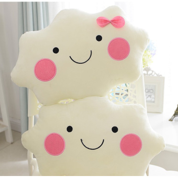 Cute Cloud Fleece Decorative Pillow Sofa Cushion Stuffed Plush Toy Bedding Home Decoration Gift for Kids Korean Home Decor