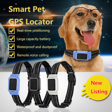 1pc Locator Real Time Pet GPS Tracker For Pet Dog Cat GPS Collar Tracking Mascotas Pets Tracker Collar Outside Cocina Garden
