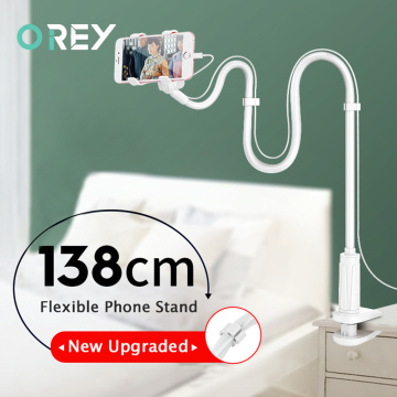Universal Phone Holder Flexible 360 Clip Mobile Cell Phone Holder Desk Lazy Bed Desktop Bracket Mount Stand Base Bracket Support