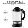 1.75L Glass Jar Juicer Blender Mixer Food Processor Ice Smoothie Machine Hot Soup Digital Smart presets Cooking Machine