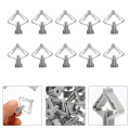 250 Pcs Anchor Durable Premium Plastic Expansion Anchor Hardwares Accessories Drywall Fixings for Worker Home