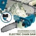 Electric Brushless Cordless Chainsaw Chain Saw Bracket Wood Cutting Machine Woodworking Tools No Battery for 18V Makita Battery