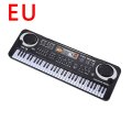 Piano Keyboard Portable Electronic Children'S Keyboard Piano Beginner Digital Music Piano Toy 61 Keys Piano With Microphone