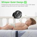 New Hot Sale USB Rechargeable Clip Desktop/Table Fan Mini Portable Clamp Fan 360degree Rotating Ventilator With Air Cooler Fan