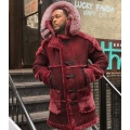 Faux Fur Coat Men Jacket Long Sleeve Fur Collar Winter Thicken Warm Shearling Coats Casual Suede Overiszed Hooded Outwear