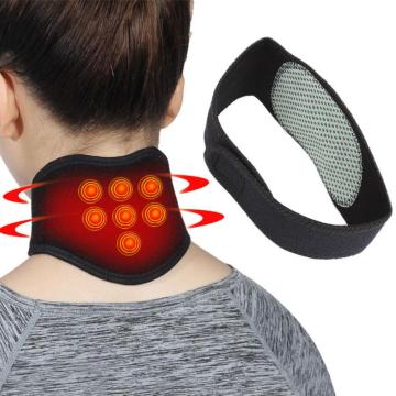 Heat Neck Guard Protective Brace Support Tourmaline Self-heating Brace Magnetic Therapy Wrap Protect Outdoor Fitness Equipment