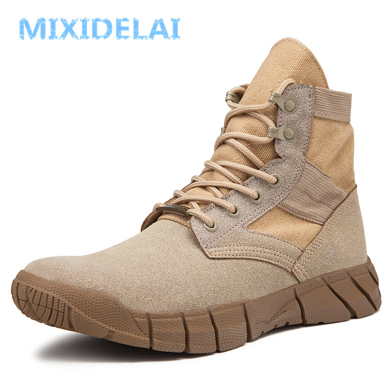 2019 New Autumn Winter Warm Plush Men's Boots Suede Leather Snow Boots Non-slip Working Boots Outdoor Ankle Boots Size 39-47