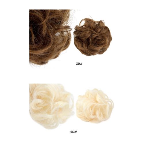Synthetic Hair Circle Elastic Hair Bands Bun Extensions Supplier, Supply Various Synthetic Hair Circle Elastic Hair Bands Bun Extensions of High Quality