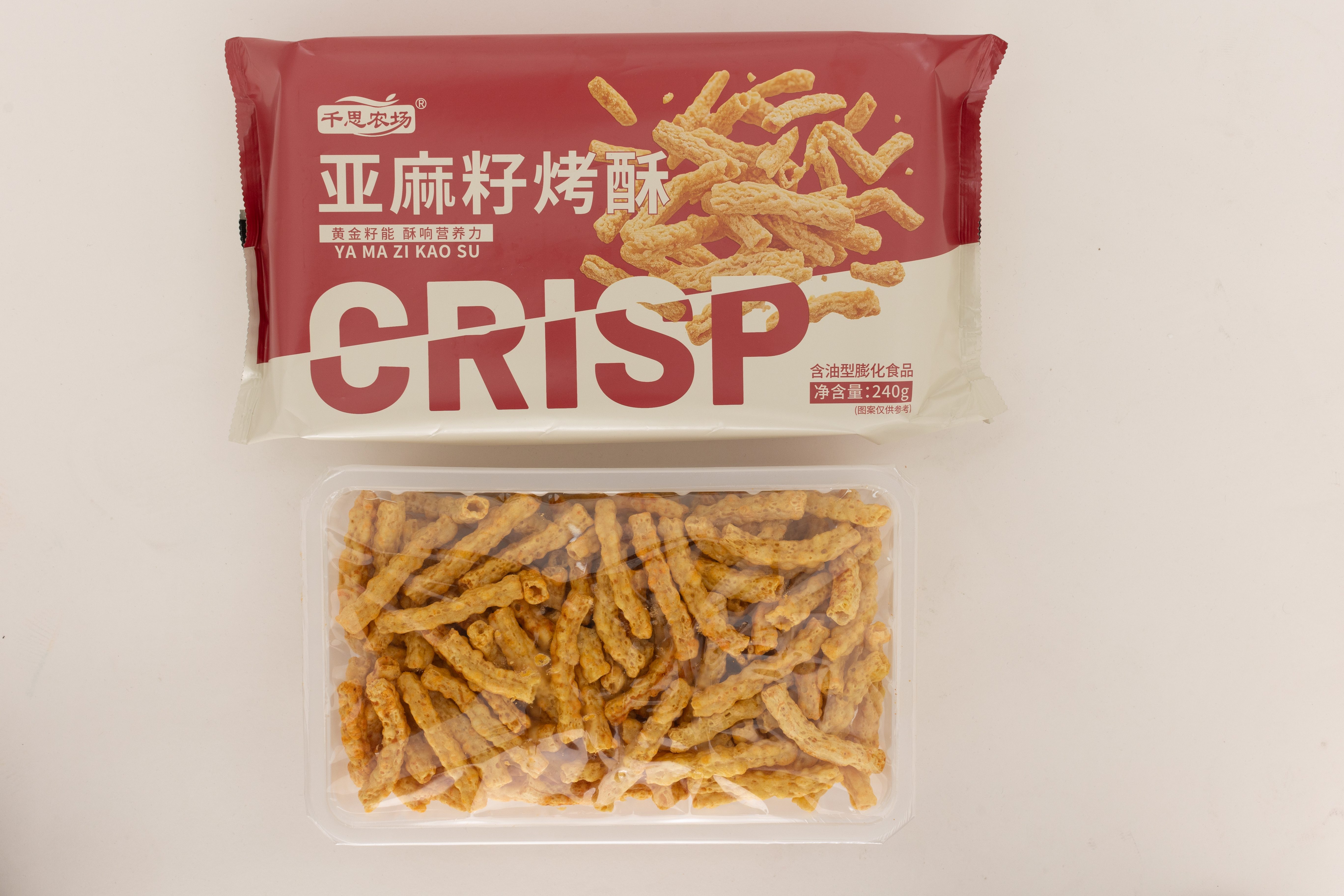 240g Baked Crispy Flaxseed Product