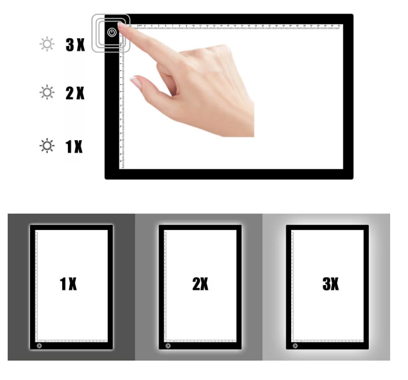 drawing board light box