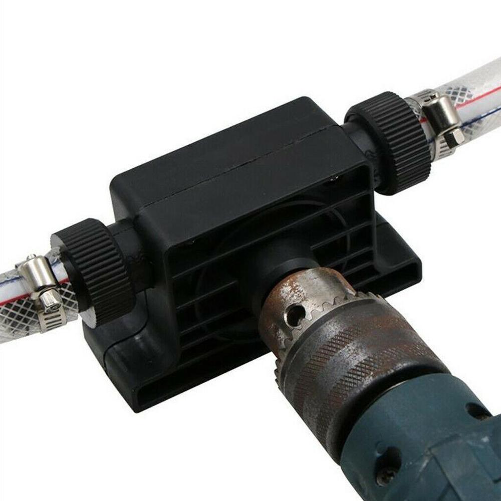 Electric Drill Pump Self Priming Transfer Pumps Oil Fluid Water Pump Portable 8mm Round Shank Heavy Duty Self-Priming Hand FDH