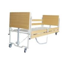Comfortable Wooden Frame Hospital Bed For Patient