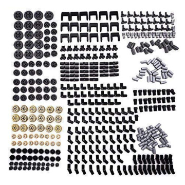 Technic Parts Bricks Sets Gear Chain Link Axle Connector Pin Liftarm Studless Beam Car Truck Crane MOC Building Blocks Kids Toys