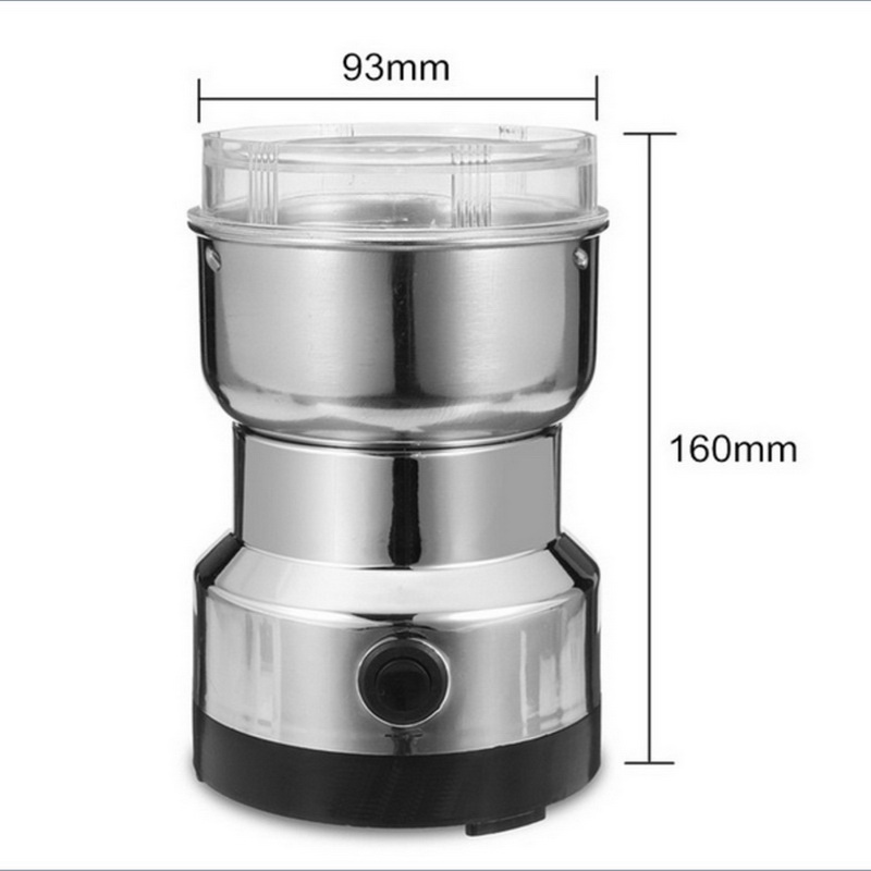 Coffee Grinder Electric Mini Coffee Bean Nut Grinder Coffee Beans Multifunctional Home Coffe Machine Kitchen Tool Plug