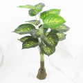 85cm Large Artificial Plants Tropical Tree Fake Monstera Leaves Plastic Palm Tree Real Touch Turtle Leaf Home Wedding Decoration