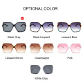 Luxury Square Sunglasses Women Brand Designer Retro Frame Big Sun Glasses Female Vintage Gradient Male Oculos Feminino