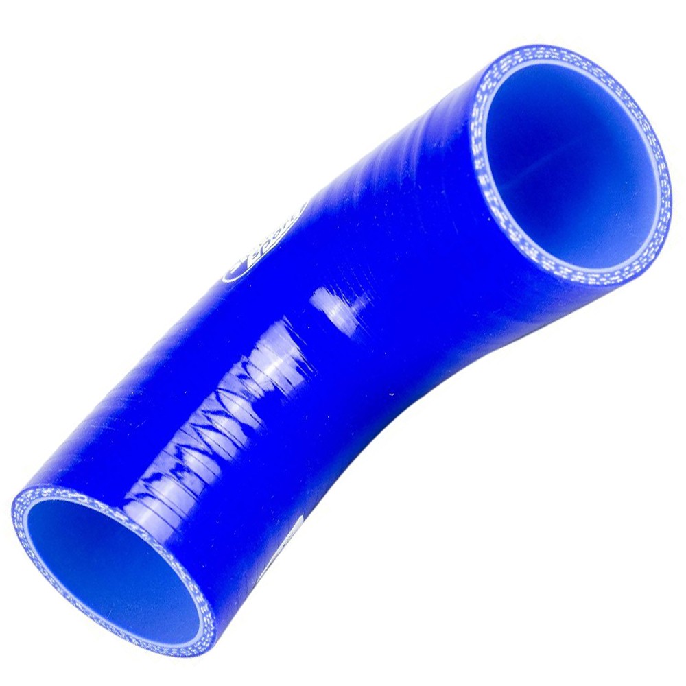 Universal Blue 2.17" 55mm/2.3" 57mm/2.4'' 60mm/2.7'' 68mm/2.8'' 70mm 45 Degree Elbow Silicone Hose Pipe Intercooler Intake pipe