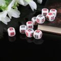 10 Pcs D6 Dices For Easy Fortune-Telling Divination Dice Ba Gua Eight Trigrams Parts Accessory 16mm