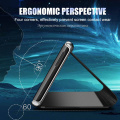 Smart Mirror Luxury Retro Leather Flip Case for Xiaomi Redmi 7 7A Note 7 Pro Stand Book Cover Plain Cn(origin) CYTANH