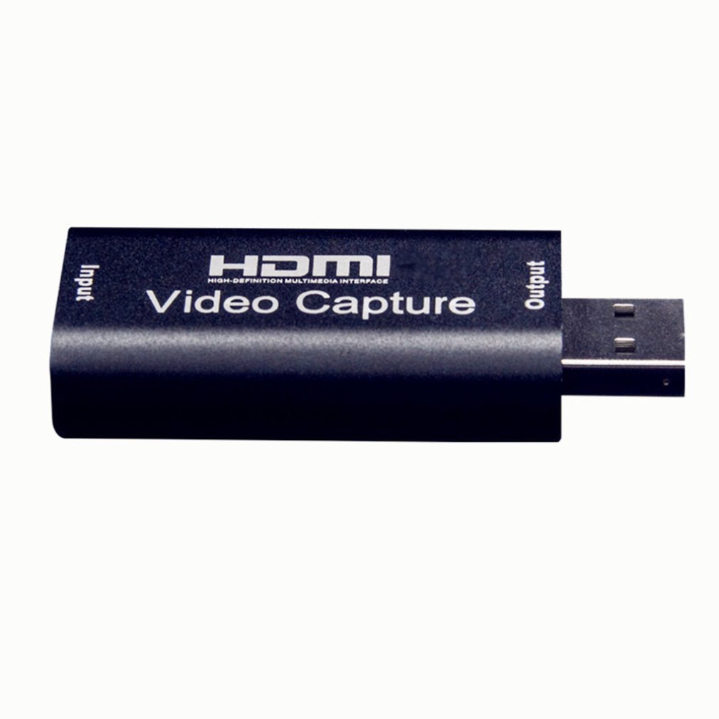 Mini Video Capture Card USB 2.0 HDMI-compatible Video Grabber Record Box fr PS4 Game DVD Camcorder HD Camera Recording Live