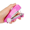 Portable Mini Manual Sewing Machine Simple Operation Sewing Tools Cloth Fabric Handy Needlework Tool Color Sent Randomly