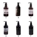 250/500ml Nordic Style Brown Bath Refillable Bottle Shower Gel Shampoo Press Bottle Shower Gel Refillable Bath Storage Bottles