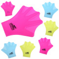 1 Pair Swimming Fins Webbed Gloves Diving Gloves Increase Speed Frog Finger Fin Diving Swimming Silicon Swimming Paddles