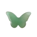 Gemstone 20x30mm Butterfly Flat Pendant Natural Stone Crystal Butterfly Charm Pendant for DIY Jewelry Making Home Decoration