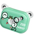 Print Camera Kids Camera Zero Ink Digital Camera with Thermal Printing Paper and Cartoon Stickers Children Toy Camera