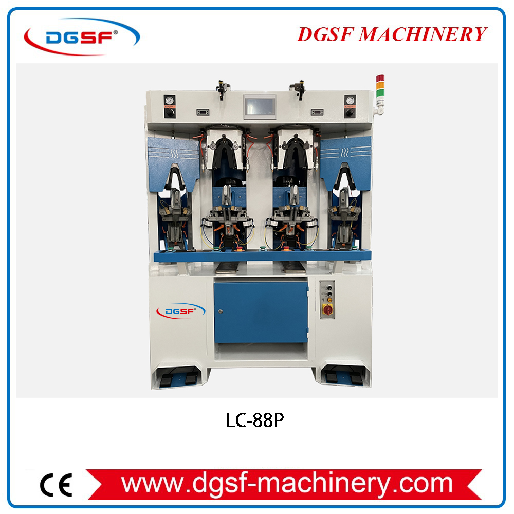 LC-88P Multi-Functional Back Part Forming Machine With 2 Hot & 2 Cold Stations (PLC)