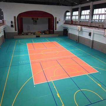 Pvc Indoor Removable Volleyball Flooring Court Tiles China