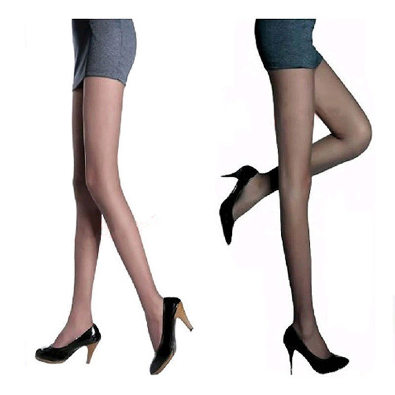 1 Pair Women Sexy Full Foot Sheer Tights Stocking Panties Pantyhose Nylon Sheer Stockings Long Stockings 4 Colors