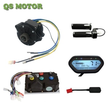 New Generation QS138-B 70H 3000W Mid-Drive PMSM Motor With Controller ND72490 For Electric Motorcycle