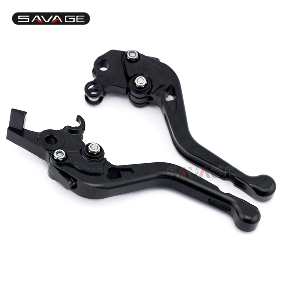 Short Brake Clutch Levers For 640 ADV 2004-2007, 950 990 Adventure/S/R 2003-2013 Motorcycle Accessories CNC Adjustable
