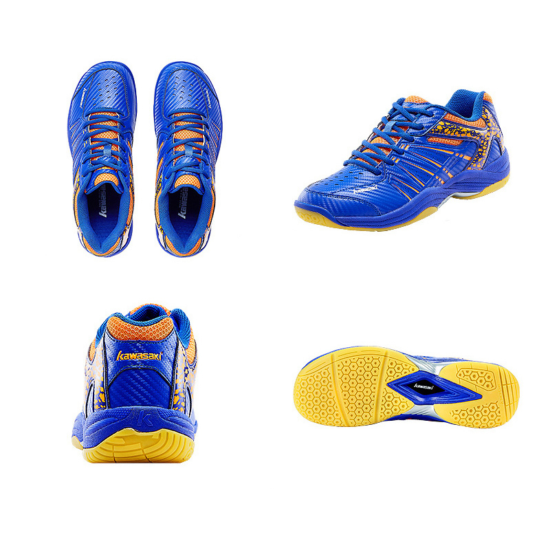 Kawasaki Badminton Shoes 2020 Breathable Anti-Slippery Sport Tennis Shoes for Men Women Sneakers K-061D