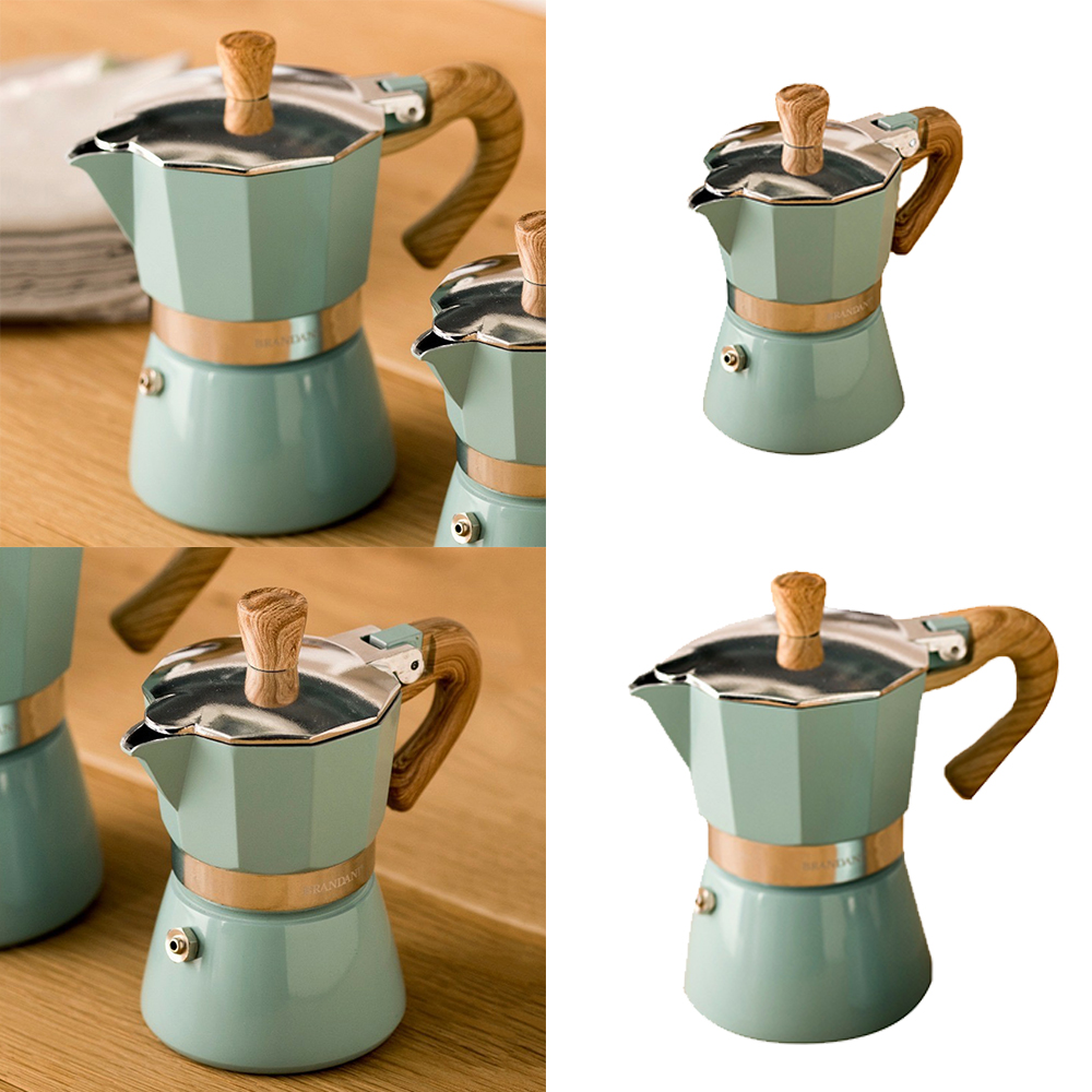 Percolator Coffee Maker Moka Pot Stove Top Tool Aluminum Italian Style