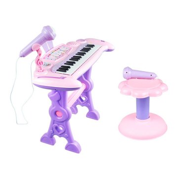 Children's 37 Key Electronic Keyboard Piano Organ Toy Set Microphone Music Play Kids Educational Toy For Birthday Gift