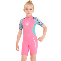 New Jellyfish Neoprene Children Wetsuit Swimwear Girls Short Surfing Swimsuit Wet Suit for Girl Bathing Suit Diving Suits