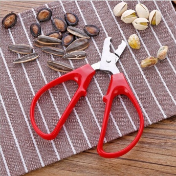 Stainless Steel Nut Shell Pine Nuts Seed Pistachio Peanut Sheller Opener Peeling Pliers Nut Peeling Home Tools